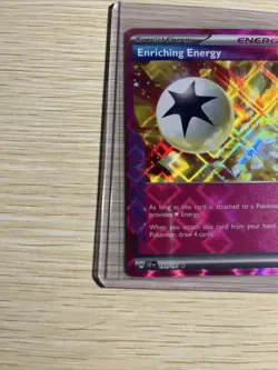 Pokemon TCG Enriching Energy 191/191SV08: Surging Sparks Ace Spec Rare Holo Card - Image 4