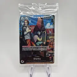One Piece Shanks PSA Promo Card Exclusive OP09-001 Sealed - Image 1