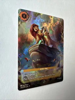 Circle of Life (Enchanted) 225/204 Fabled Holo 2025 Disney Lorcana Card Fresh NM - Image 4