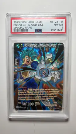 Dragon Ball Super Card Game SSB Vegeta, God-Like Power Perfect Combination... - Image 1