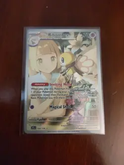 Lillie's Ribombee 164/159 Journey Together Full Art Ultra Rare Pokemon Card NM - Image 1
