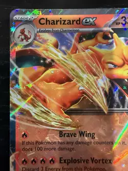 Pokemon Charizard EX 006/165 SV151 Scarlet & Violet Holo Rare Card 2023 - Image 5