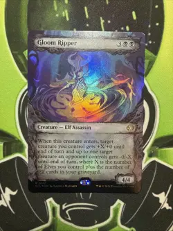 Magic the Gathering - Gloom Ripper - Extended Foil - Lorwyn Eclipsed - MTG - Image 1