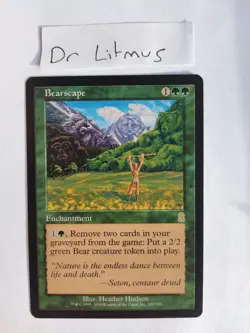 1x Bearscape Odyssey MTG Great Condition - Image 1
