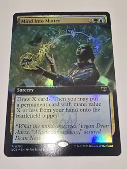 Mind into Matter (Extended Art) Secrets of Strixhaven Foil - Image 1
