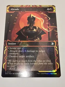 Abrade Secrets of Strixhaven: Mystical Archive Foil - Image 1