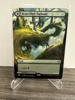 Branchloft / Boulderloft Pathway Borderless 284 ZNR MTG Zendikar Rising LC1 - Image 1