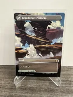 Branchloft / Boulderloft Pathway Borderless 284 ZNR MTG Zendikar Rising LC1 - Image 2