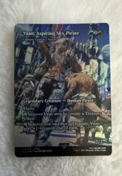 Vaan, Aspiring Sky Pirate - Captain Lannery Storm (Showcase) Final Fantasy Foil - Image 1