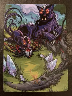 Lurrus of the Dream Den Art Series - Magic The Gathering / MTG #81 Gold Stamped - Image 1