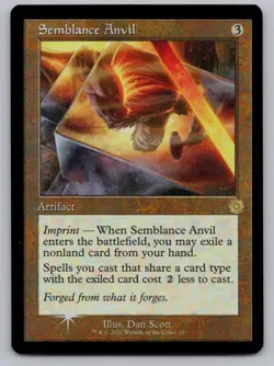 Semblance Anvil 52 The Brothers' War: Retro Frame Artifacts MTG Foil NM - Image 1