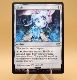Elixir | 256 | Unc | Regular | MTG | Final Fantasy | Store Promo Eligible - Image 1