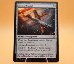 Meteor Sword | #258 | Uncommon | Regular | Avatar | MTG | Save with Shop Sales - Image 1