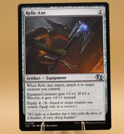Relic Axe | 759 | Uncommon | Regular | FDN Jumpstart J25 | Store Promo Eligible - Image 1