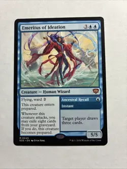 Emeritus of Ideation - Secrets of Strixhaven MTG Plus Bonus Rare!!! - Image 1