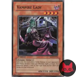 Yugioh Vampire Lady SD2-EN010 Common 1st Edition NM - Image 1