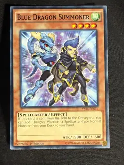 Yugioh - Blue Dragon Summoner YS14-EN017 1st Edition Common NM - Image 1