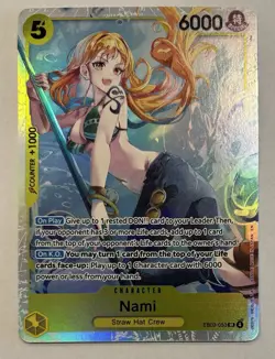 ONE PIECE TCG EB03-053 NAMI SR NM - Image 1