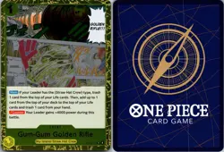 GUM-GUM GOLDEN RIFLE OP15-116 ADVENTURE ON KAMI'S ISLAND ONE PIECE FOIL NM/M - Image 3