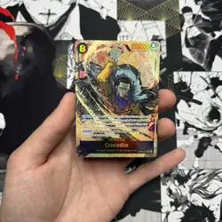 Crocodile OP14-120 Alt Art | One Piece TCG OP14 Azure Sea's Seven - Image 3