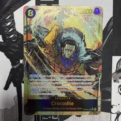Crocodile OP14-120 Alt Art | One Piece TCG OP14 Azure Sea's Seven - Image 4