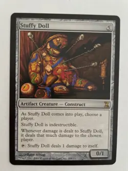 MTG 1x Stuffy Doll # 264 Time Spiral Modern Magic the Gathering Card x1 NM - Image 1