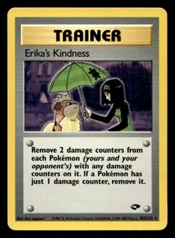 Pokemon Card Gym Challenge Erika's Kindness 103/132 Rare - Image 1