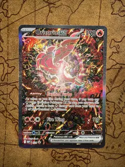 Pokemon TCG Oricorio Ex 024 Promo Holo Card UPC Promo - Image 1
