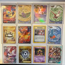 Pokemon Rare Card Lot – 12 Cards – charizardMixed Random Rares – Holo & Non-Holo - Image 1