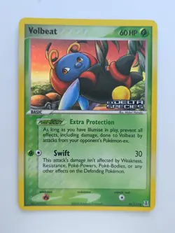 Pokemon Card - Volbeat Delta Species 56/113 Uncommon Reverse Holo Stamped - Image 1