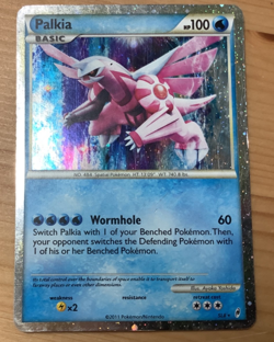 Pokemon TCG Shiny Palkia Call of Legends SL8 Holo Rare Card 2011 - Image 1