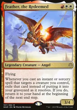 Feather, the Redeemed - War of the Spark | MTG Card - Image 3