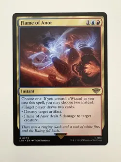 Flame of Anor MTG Magic the Gathering Card NM Near Mint LTR - Image 1