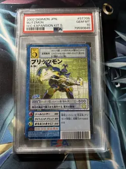 PSA 10 Beetlemon 2002 Digimon Card Game Hyper Colosseum Japanese 705 *LOW POP* - Image 1