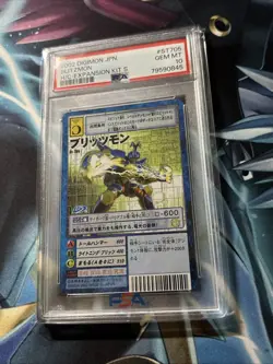 PSA 10 Beetlemon 2002 Digimon Card Game Hyper Colosseum Japanese 705 *LOW POP* - Image 2
