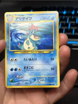 Pokemon TCG Neo Premium File 1 Folder 8 Card Set Feraligatr Typhlosion - Image 5