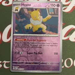 Hypno 097/165 Pokemon Scarlet & Violet 151 Reverse Holo NM Pack Fresh Card - Image 2