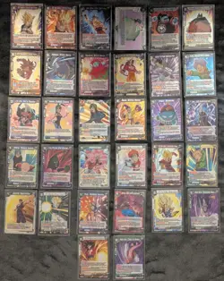 Dragon Ball Super FW SB01, SB02 Masters B30 R/SR Huge 75 Card Lot - NM - Image 3