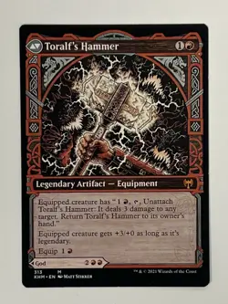 Magic: The Gathering Wizards 5 Cards Toralf, Silent-Blade Oni, Leyline &Basilisk - Image 3