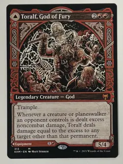 Magic: The Gathering Wizards 5 Cards Toralf, Silent-Blade Oni, Leyline &Basilisk - Image 4