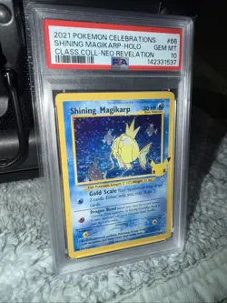 POKEMON SHINING MAGIKARP CELEBRATIONS CLASSIC CARD COLLECTION #66 - PSA GM MT 10 - Image 1