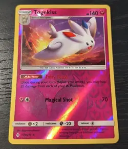 Pokemon Unbroken Bonds Togekiss Reverse Holo Rare Card 138/214 LP - Image 1