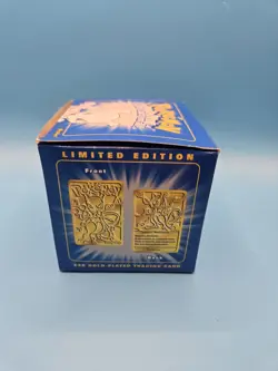 1999 Pokemon Burger King 23K Gold Plated Mewtwo Card Sealed Poke Ball - Image 3