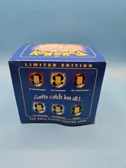 1999 Pokemon Burger King 23K Gold Plated Mewtwo Card Sealed Poke Ball - Image 4