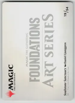 Soulstone Sanctuary Art Card (/54) Normal S Art Series: Foundations 19 NM - Image 2