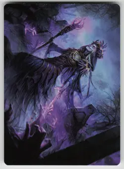 Zul Ashur, Lich Lord Art Card (/54) Normal S Art Series: Foundations 10 NM - Image 1