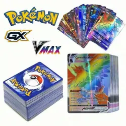 Pokemon 300 Complete English Pokemon Cards (V Series, Vmax, GX Rare Cards) - Image 1