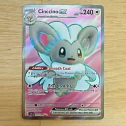 Cinccino EX- 105/086 - CRI: Chaos Rising Near Mint Card - Image 1