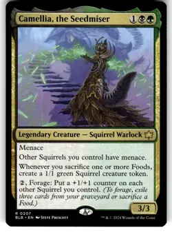 Camellia, the Seedmiser Bloomburrow Regular MTG - Image 1