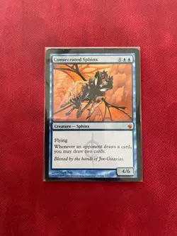 Consecrated Sphinx Mirrodin Besieged-Near Mint MTG Magic the Gathering - Image 1